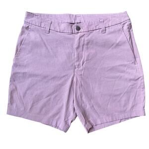 Lululemon ABC Classic Fit Short Men Sz 31 Inseam 7" Pink